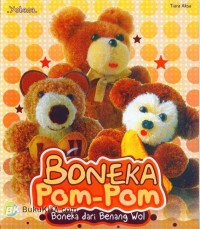 Boneka Pom-pom Boneka Dari Benag Wol