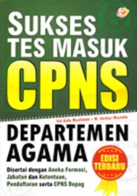 Sukses tes masuk CPNS Departemen Agama