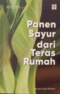 Image of Panen sayur dari teras rumah